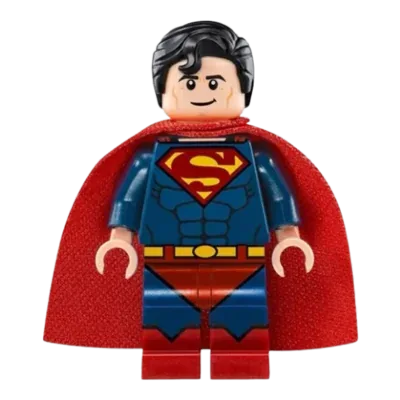 Boneco de herói em formato de blocos